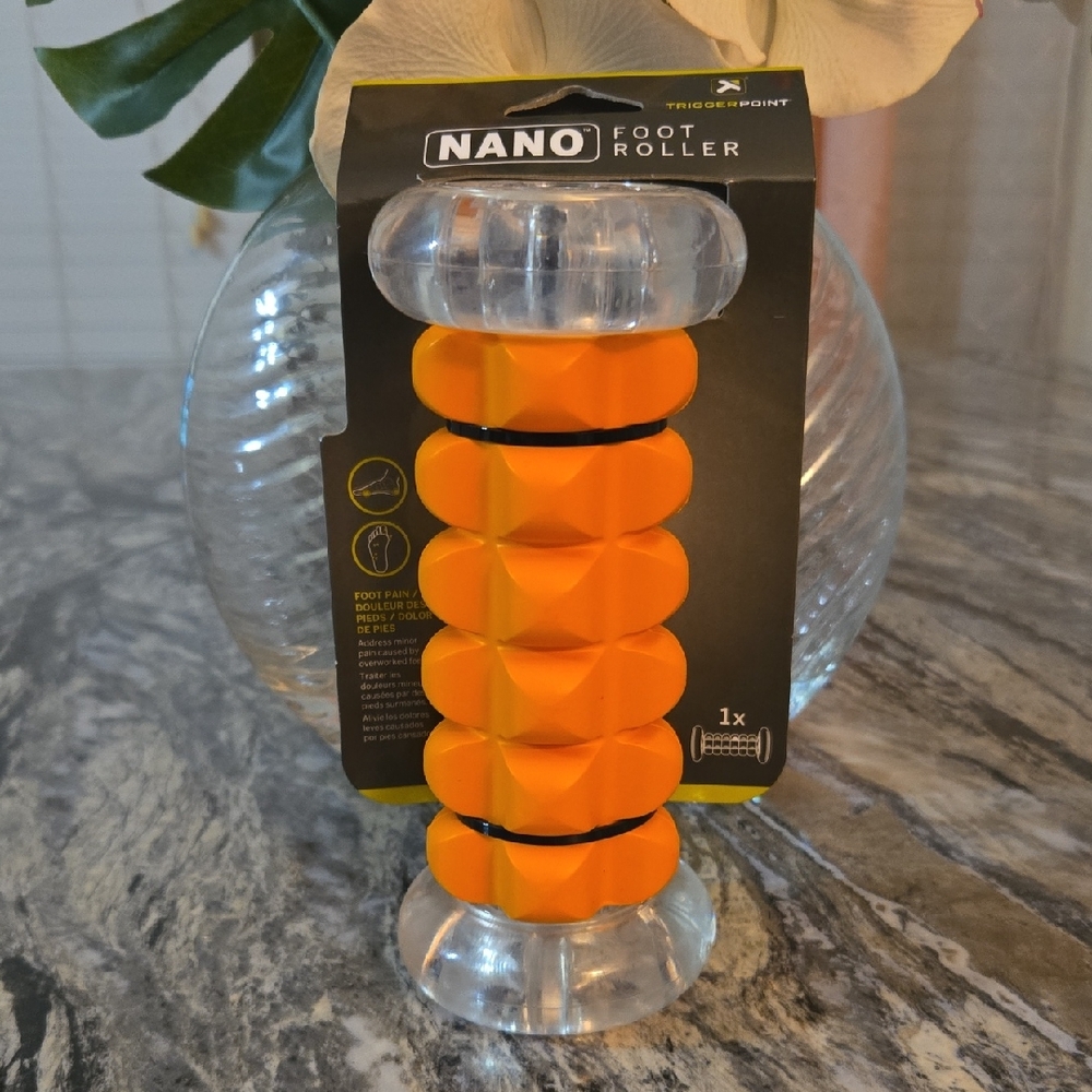 Nano Bright Orange Foot Roller